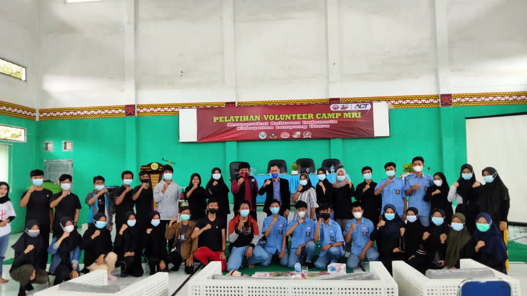 Latih Pemuda Tanggap Bencana, MRI Lampung Utara Gelar Volunteer Camp 2021