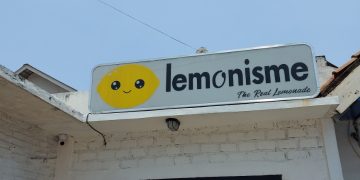 Suasana depan kedai Lemonisme | Foto: Lampung Geh