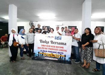 Kolaborasi HPI Lampung dan Toko Oleh-oleh Hai-Toms Angkat Produk UMKM