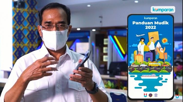 Menhub Budi Karya Apresiasi Panduan Mudik kumparan Sebagai Pusat Informasi Mudik Terlengkap