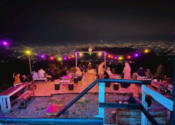 Menikmati Ngopi dan Nongkrong ala Puncak di Sobat Kopi, Bandar Lampung