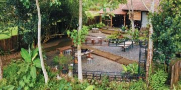 Backland: Coffee Shop Dengan Pemandangan Sawah dan Gunung di Pesawaran