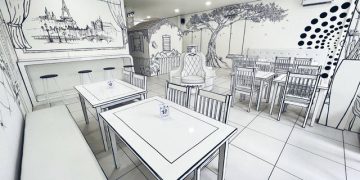 Serasa di Dunia Komik, Cafe Nuno Tawarkan Konsep 2 Dimensi Pertama di Lampung