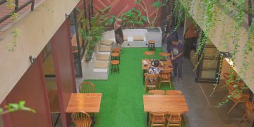 Mujur Mahan Kedaton: Garden Cafe Cozy Minimalis di Tengah kota Bandar Lampung